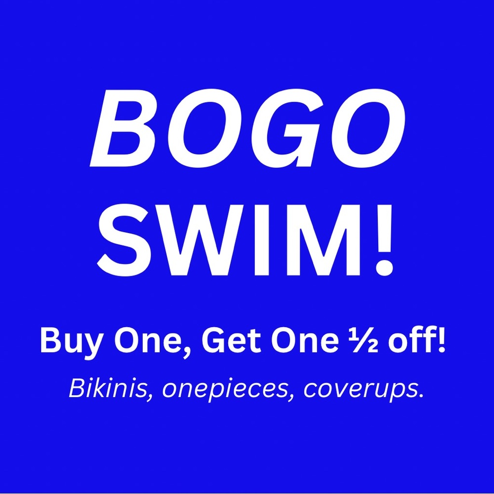 Buy one, get one 1/2 off! 👙👙
